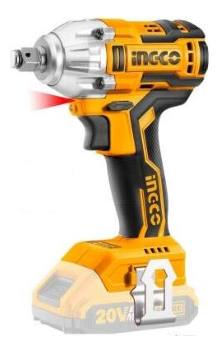 Llave De Impacto Ingco 1/2 PuLG P20s Sin Bateria Sin Cargado