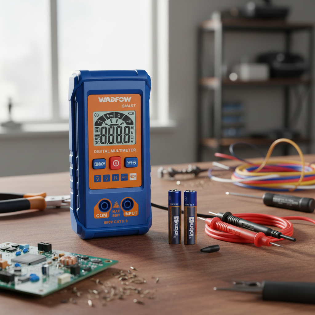 Tester Multimetro Digital 600v Wadfow Wdm1502 - Imagen 3