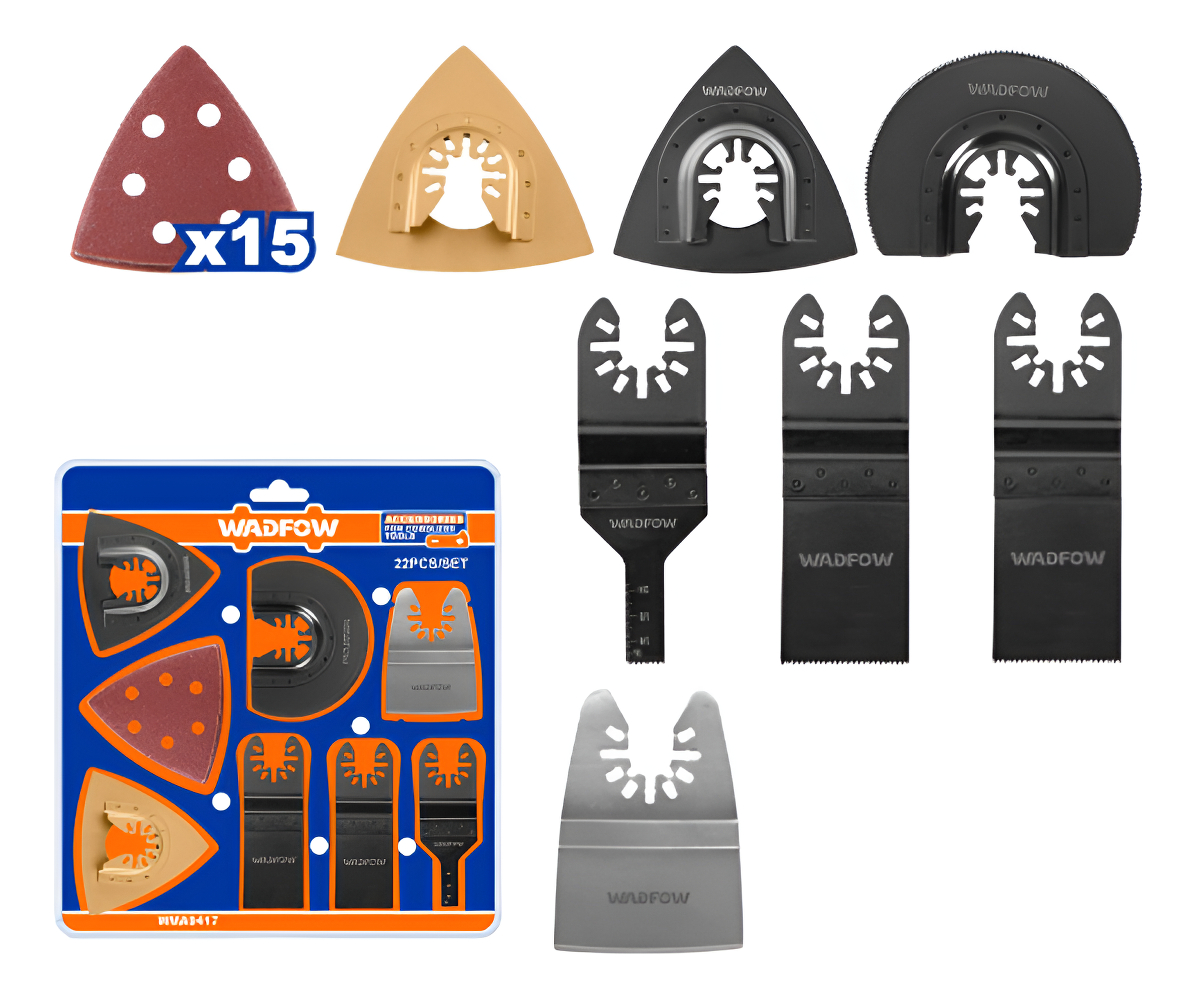 Set 22 Accesorios P/ Sierra Multifuncion Wadfow