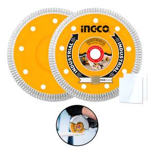 Disco Diamantado Corte 4 Ingco Amoladora Cerámica Azulejo