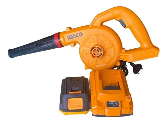 Soplador Inalambrico 20v Bateria Cargador Ingco Cabli200281 - Imagen 2
