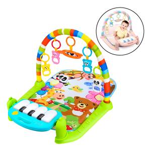 Alfombra Gimnasio Bebes C/accesorios Piano Luz Sonido