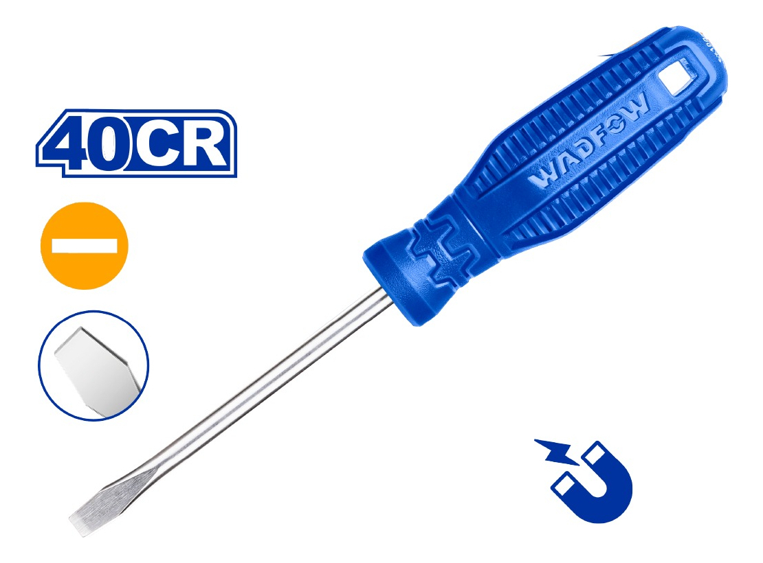 Juego Destornilladores 10 Piezas 5 Phillips 5 Planos Wadfow - Imagen 3