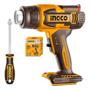 Pistola De Calor 20v Regulable Sin Bateria Ingco Hgli2003