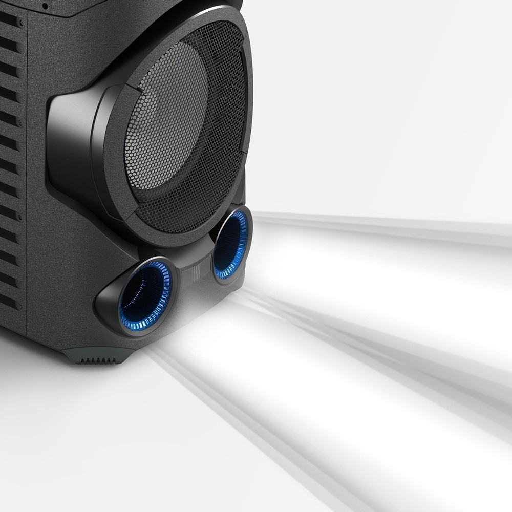 Equipo De Audio De Alta Potencia Sony V73d Bluetooth Color Negro - Imagen 3