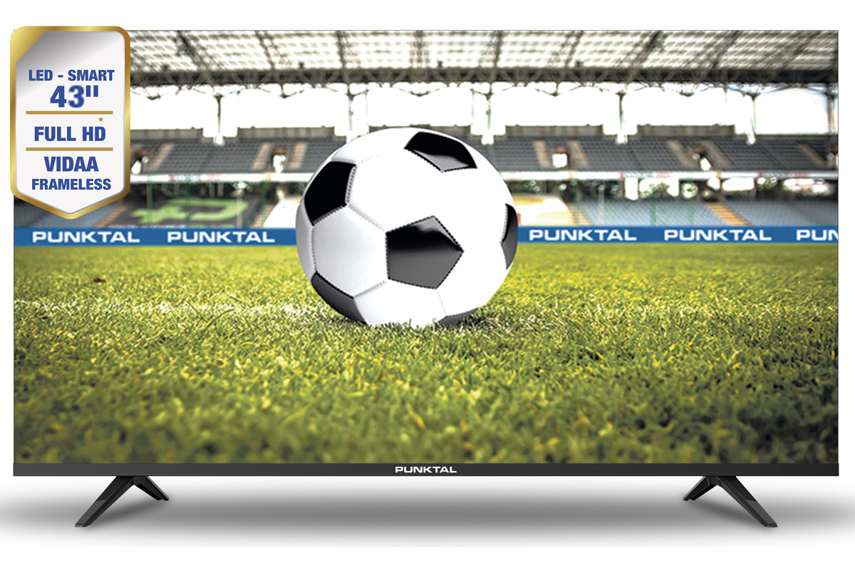 Smart Tv Punktal Fhd Frameless Smart 43 PuLG. Isdb-t Usb