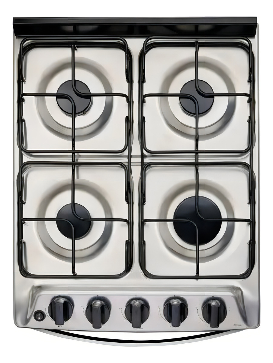 Cocina Whirlpool 4 Quemadores Gas Wfo4nbr Color Acero Inox - Imagen 4