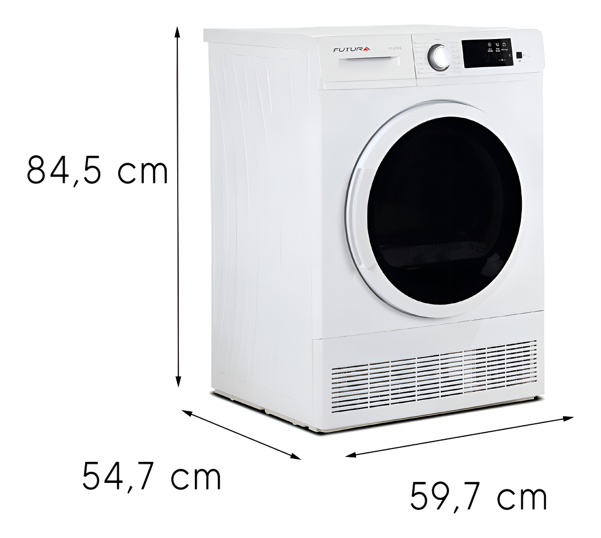 Secarropas Por Condensación Futura Fut-sc70-d 7 Kg Color Blanco - Imagen 6