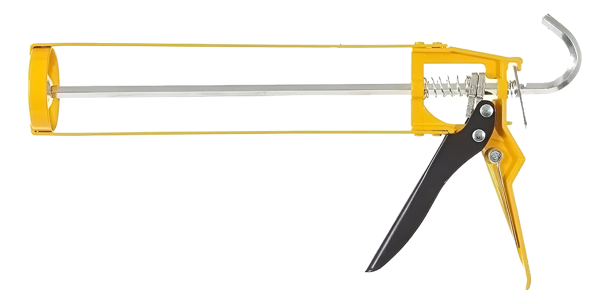Pistola Para Aplicar Silicona 9 Mango Aluminio Hcg1409