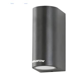 Foco Exterior/interior Led De Pared Doble Gu10 Ip44 Wdn8502a