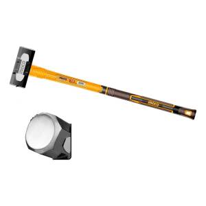 Marron 10lb 4500g C/mango De Fibra Ingco Hsm81498 - Smf