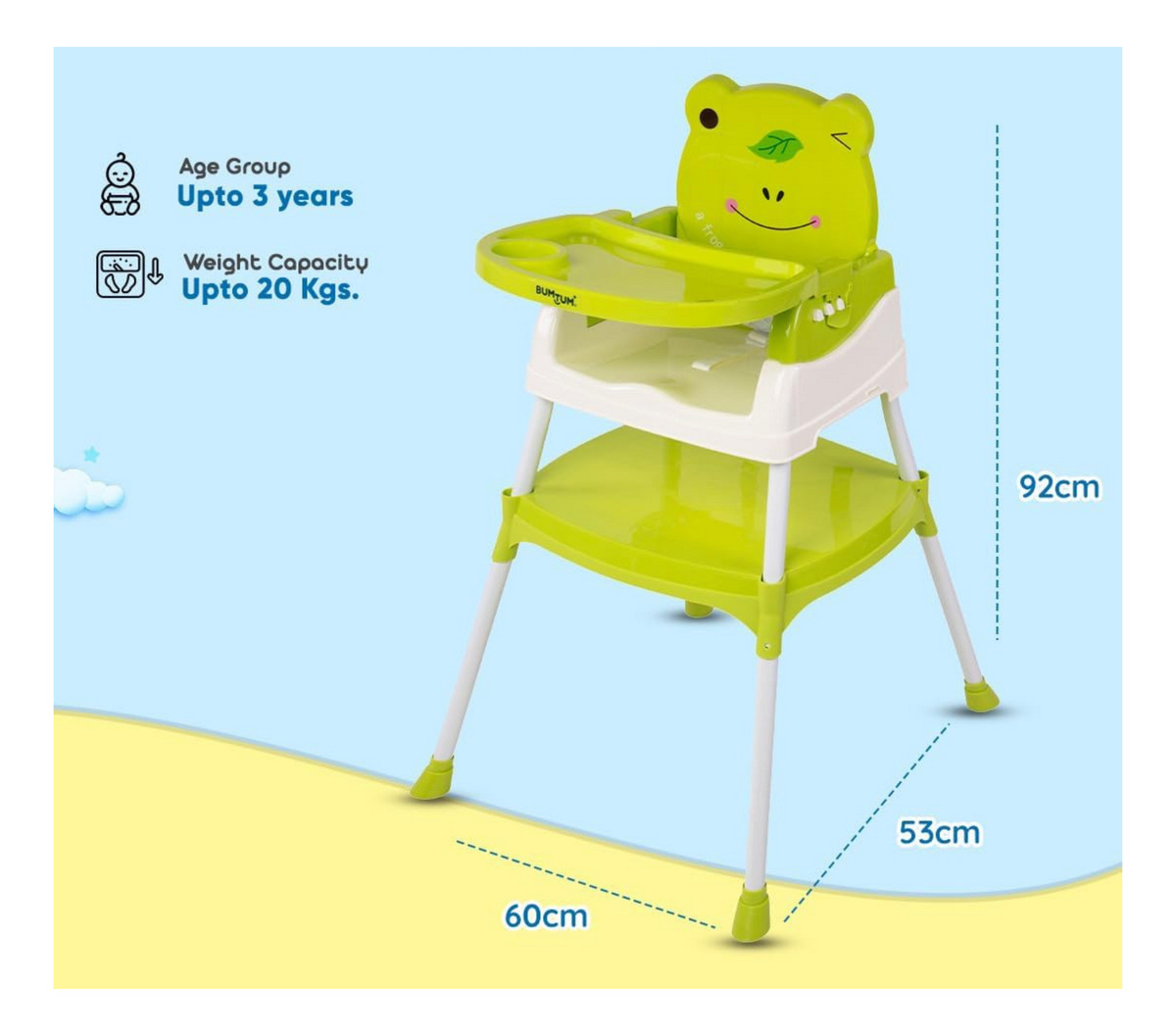 Silla De Comer Para Bebe Multiuso 2 En 1 Mesa Y Silla - Imagen 11