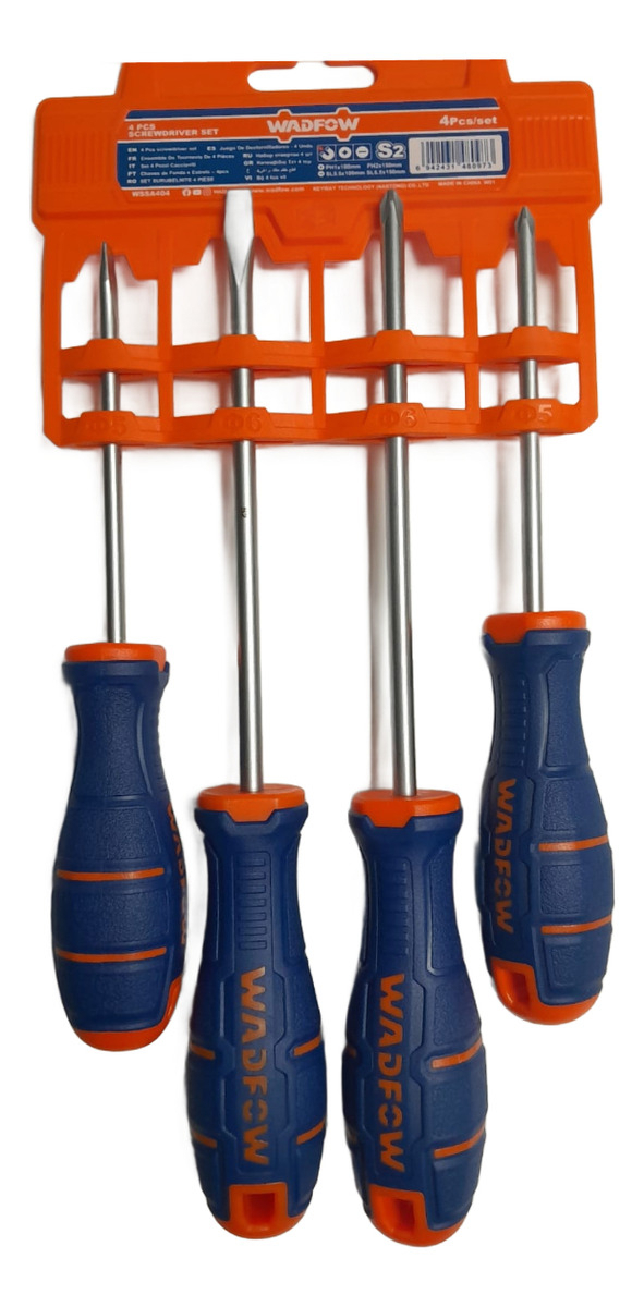 Juego Set Kit 4 Destornilladores Ph Y Pl Plano Y Phillips - Imagen 3