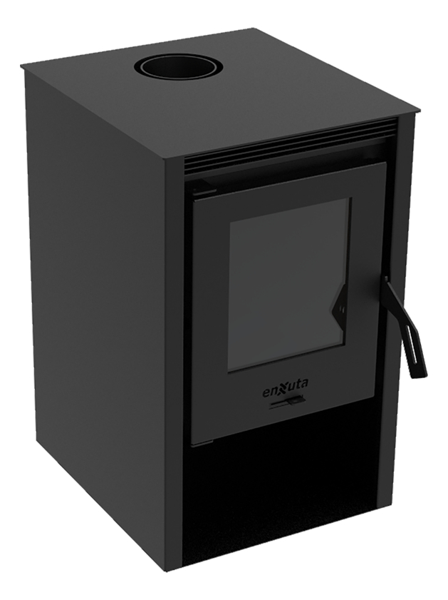 Estufa A Leña Alto Rendimiento Enxuta 85m3 Eenxar47 - Imagen 4