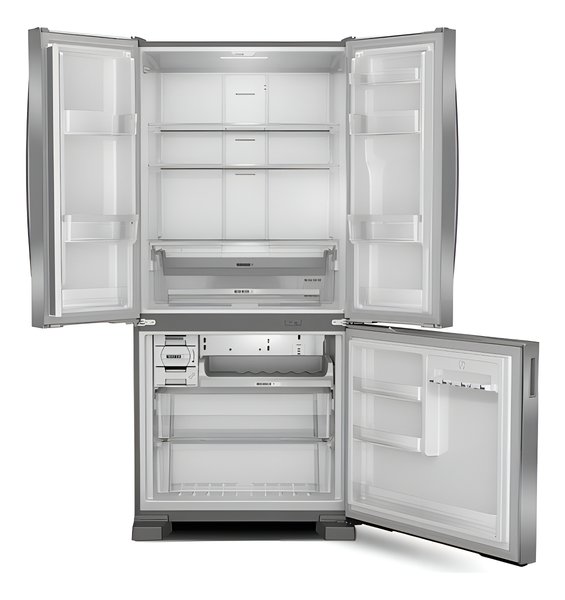 Heladera French Door Inverter Whirlpool Wro85akdwx 554 Lt - Imagen 3