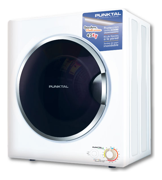 Secadora De Ropa Punktal 4.5kg 1450w