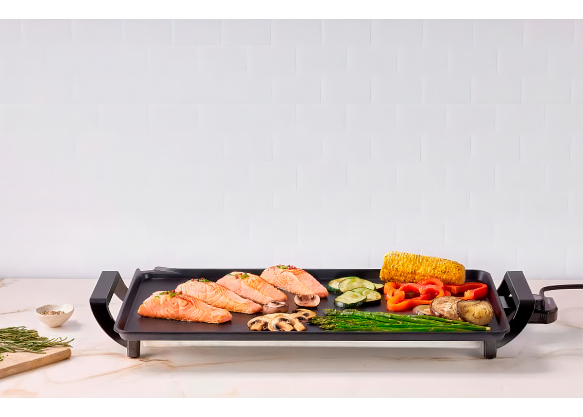Plancha De Asar Ufesa Indiana 2500xl 2500w Antiadherente - Imagen 3