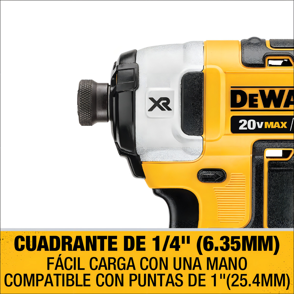 Atornillador De Impacto Dewalt Dcf887m2-b2 1/4 Sin Carbones - Imagen 8