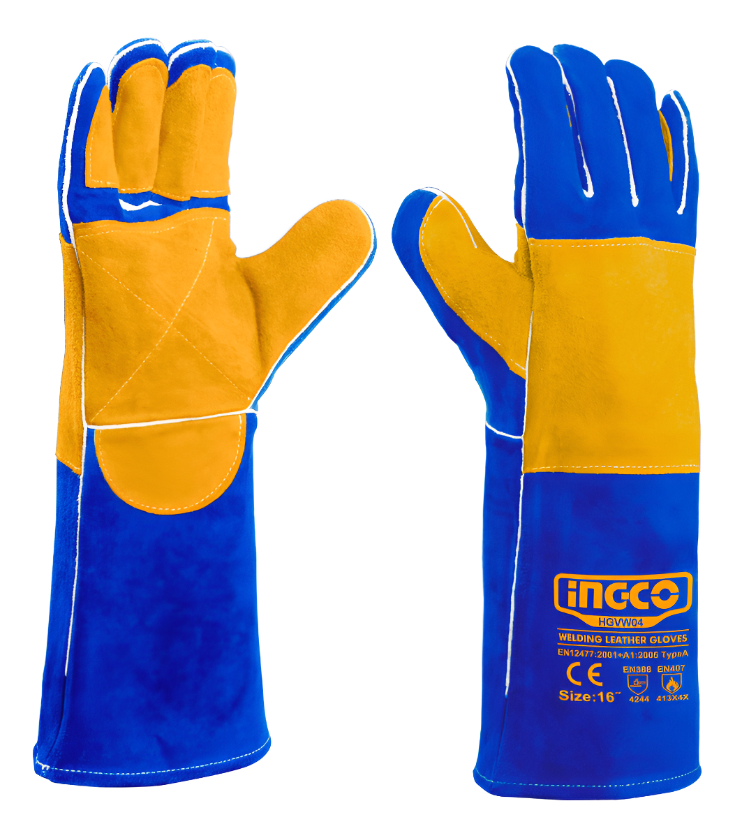 Guantes De Cuero Para Soldar Hgvw04