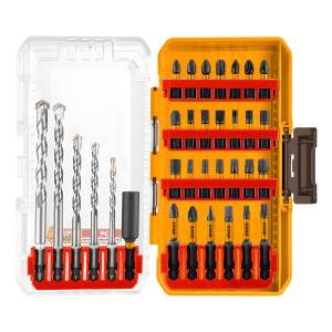 Set X33 Pcs Mechas Mamposteria Puntas Ingco Akdl11303