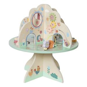 Juego Árbol Educativo Madera Mesa De Actividades Para Niños