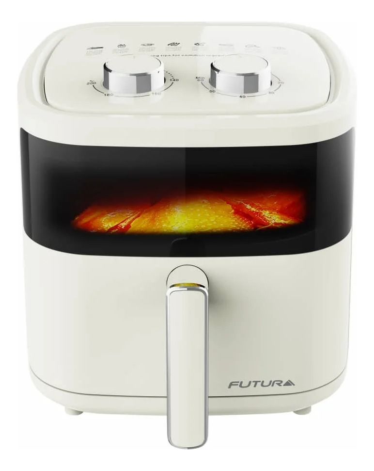Freidora De Aire Futura Fut-af45mi 4,5 Lt Marfil - Imagen 3