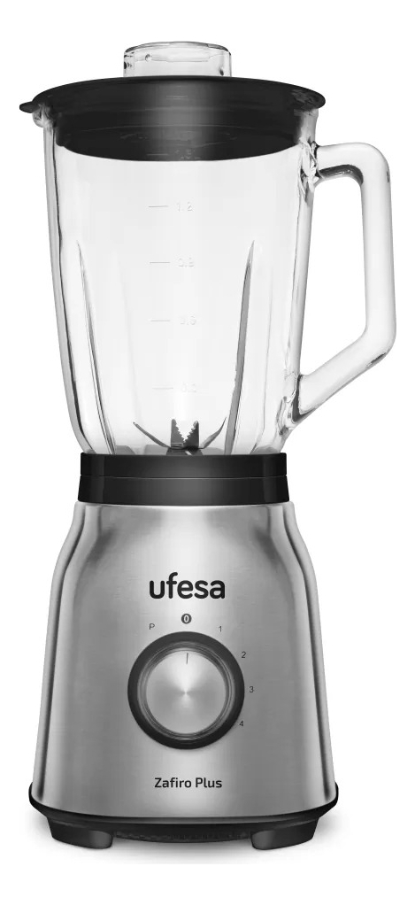 Licuadora Ufesa Zafiro Plus Pica Hielo Jarra De Vidrio - Imagen 2