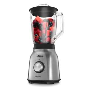 Licuadora Ufesa Zafiro Plus Pica Hielo Jarra De Vidrio