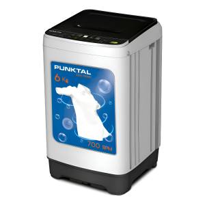 Lavarropa Punktal 6 Kg Carga Superior Con Bomba