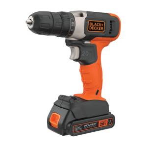 Taladro Atornillador 20v 3/8 Black Decker Bcd702c1