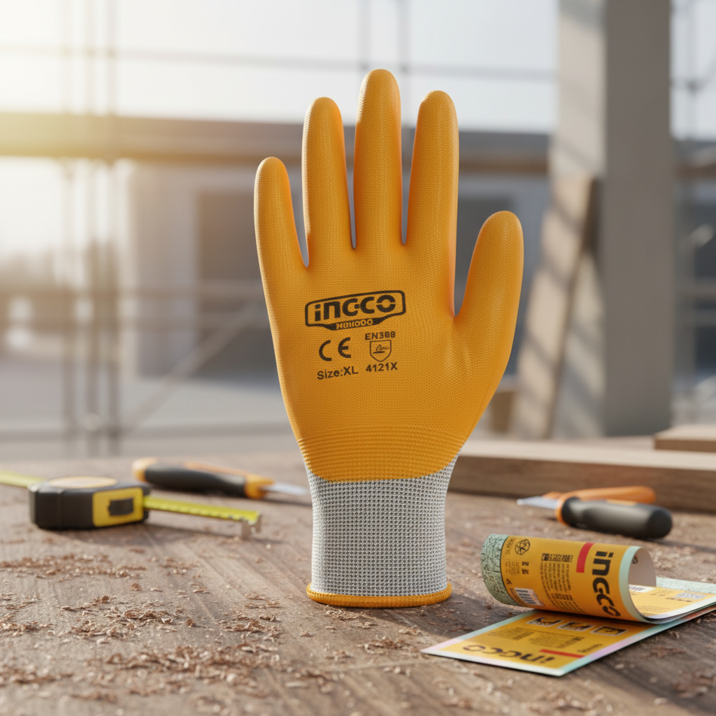 Guantes De Nitrilo Ingco Talle Xl Ma - Imagen 2