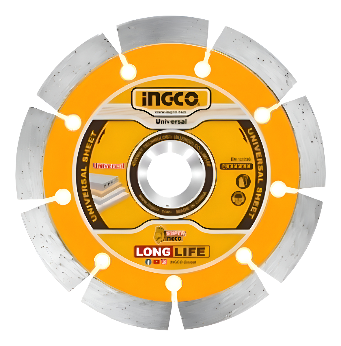 Disco Diamantado 115mm 4 1/2 X 22.2mm Dmd011152