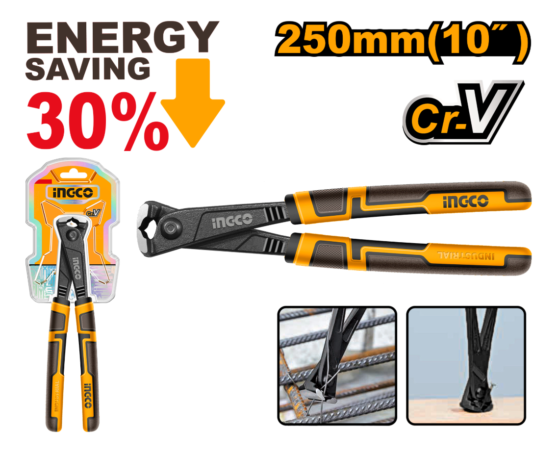 Tenaza De Corte 10 Ingco Hhrp28250 - Imagen 3