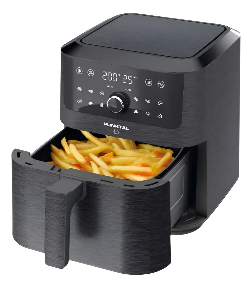 Freidora Punktal Digital Sin Aceite Pk374fd 5.5 Litros 1700w - Imagen 3