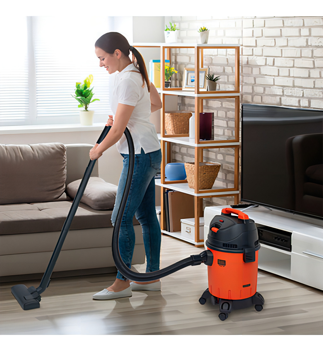 Aspiradora Polvo/agua 20l 1400w Black+decker Bdwd20-b2c - Imagen 4