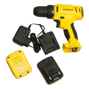 Taladro Destornillador Stanley Scd121s2k + 2 Baterías