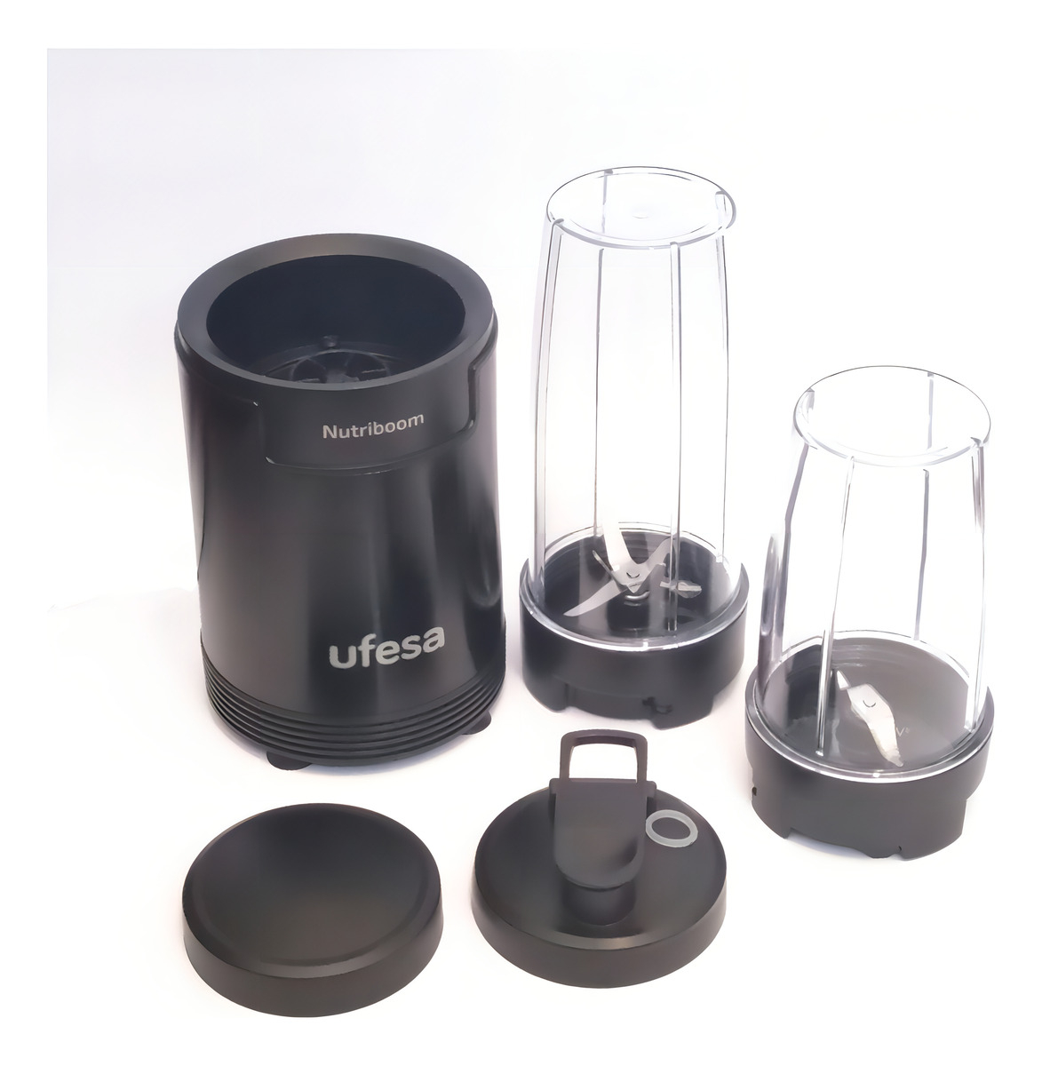 Licuadora Ufesa Nutriboom 900w Ideal Batidos 2 Jarras + Tapas - Imagen 2
