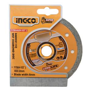 Disco Continuo Corte Humedo 4 1/2 115mm Ingco Dmd021152