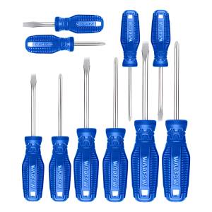 Juego Destornilladores 10 Piezas 5 Phillips 5 Planos Wadfow