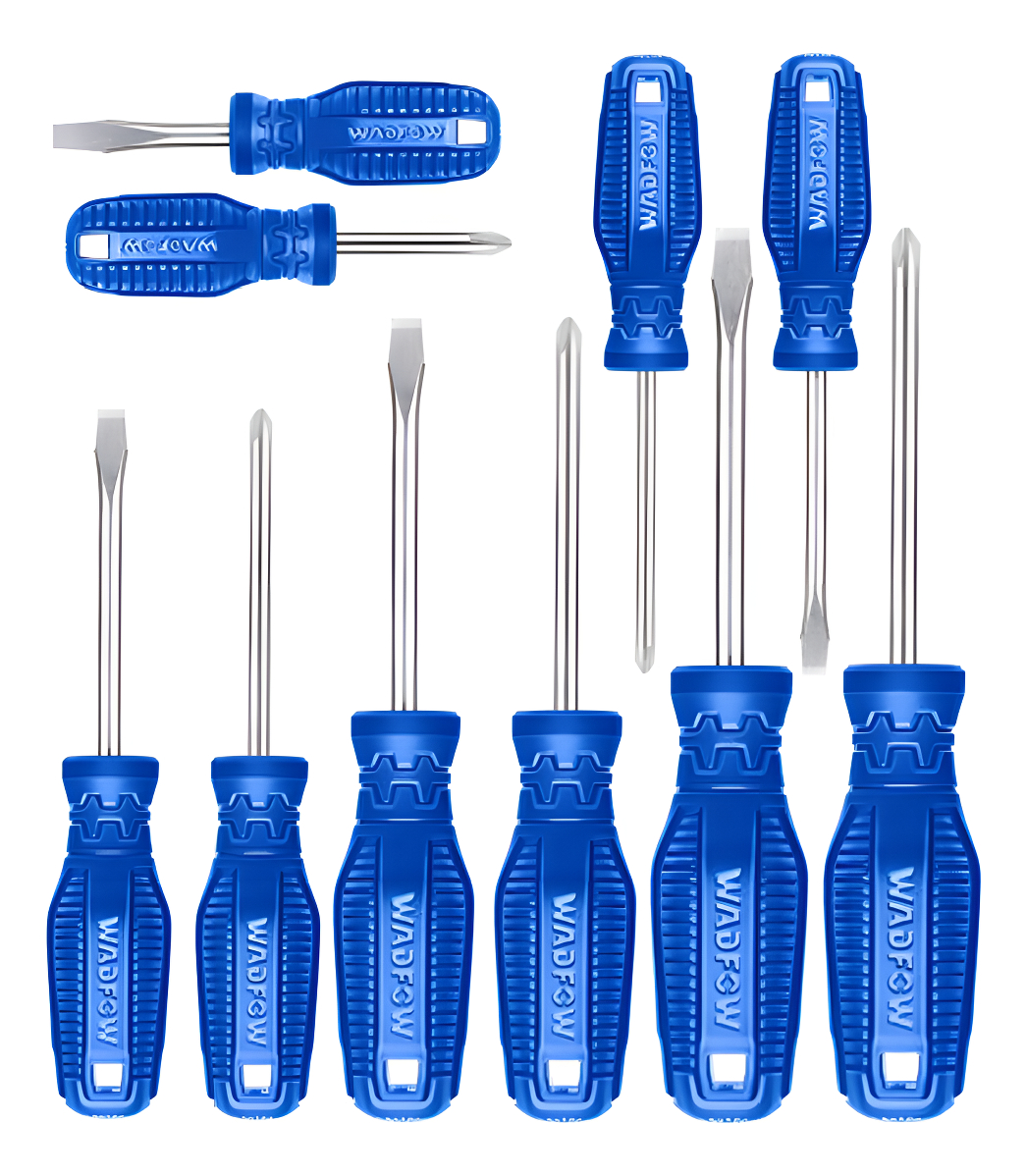 Juego Destornilladores 10 Piezas 5 Phillips 5 Planos Wadfow