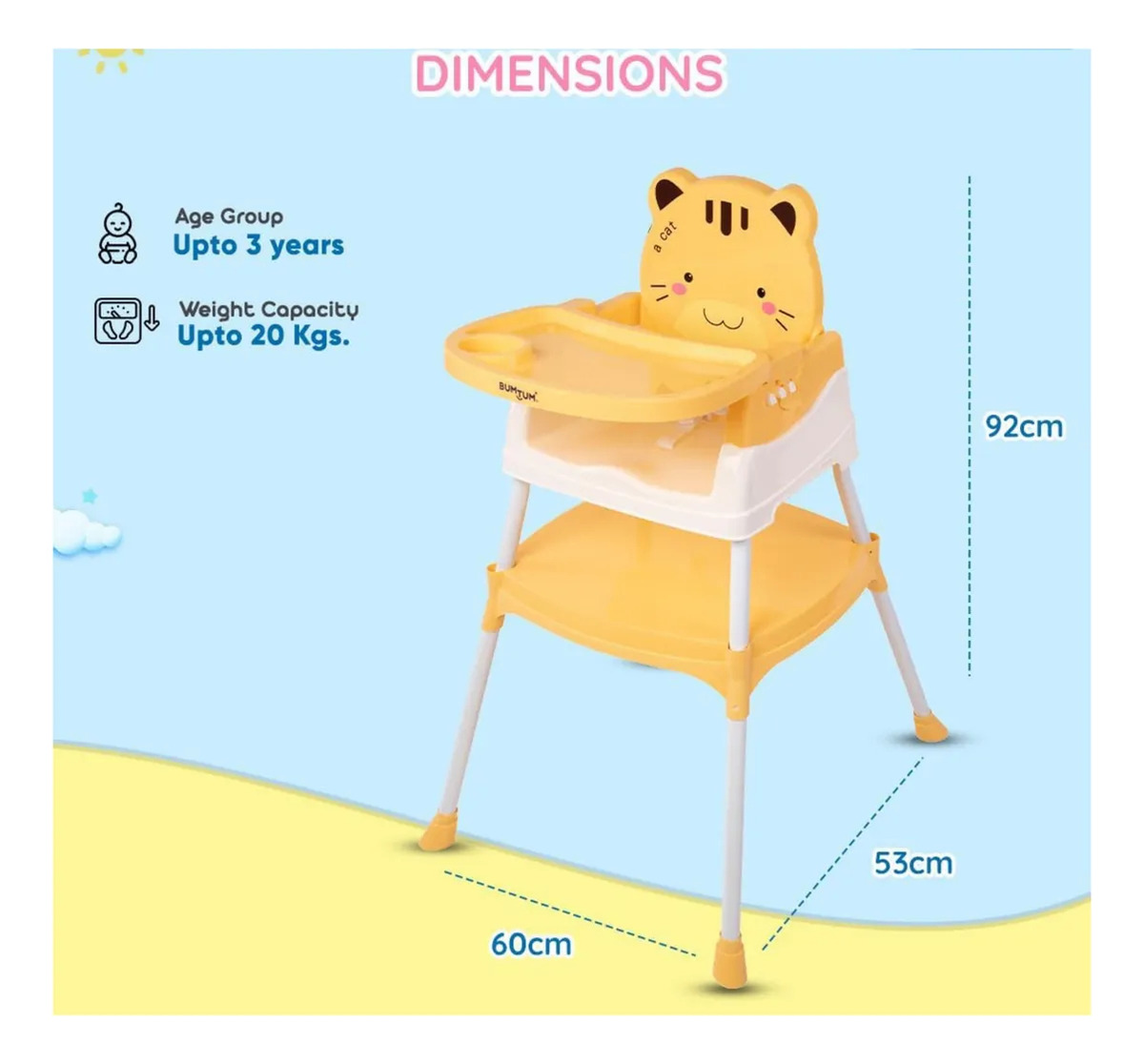 Silla De Comer Para Bebe Multiuso 2 En 1 Mesa Y Silla - Imagen 7