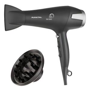 Secador De Pelo Punktal Pk-2500 Ion Con Difusor 2500w 3 Nive