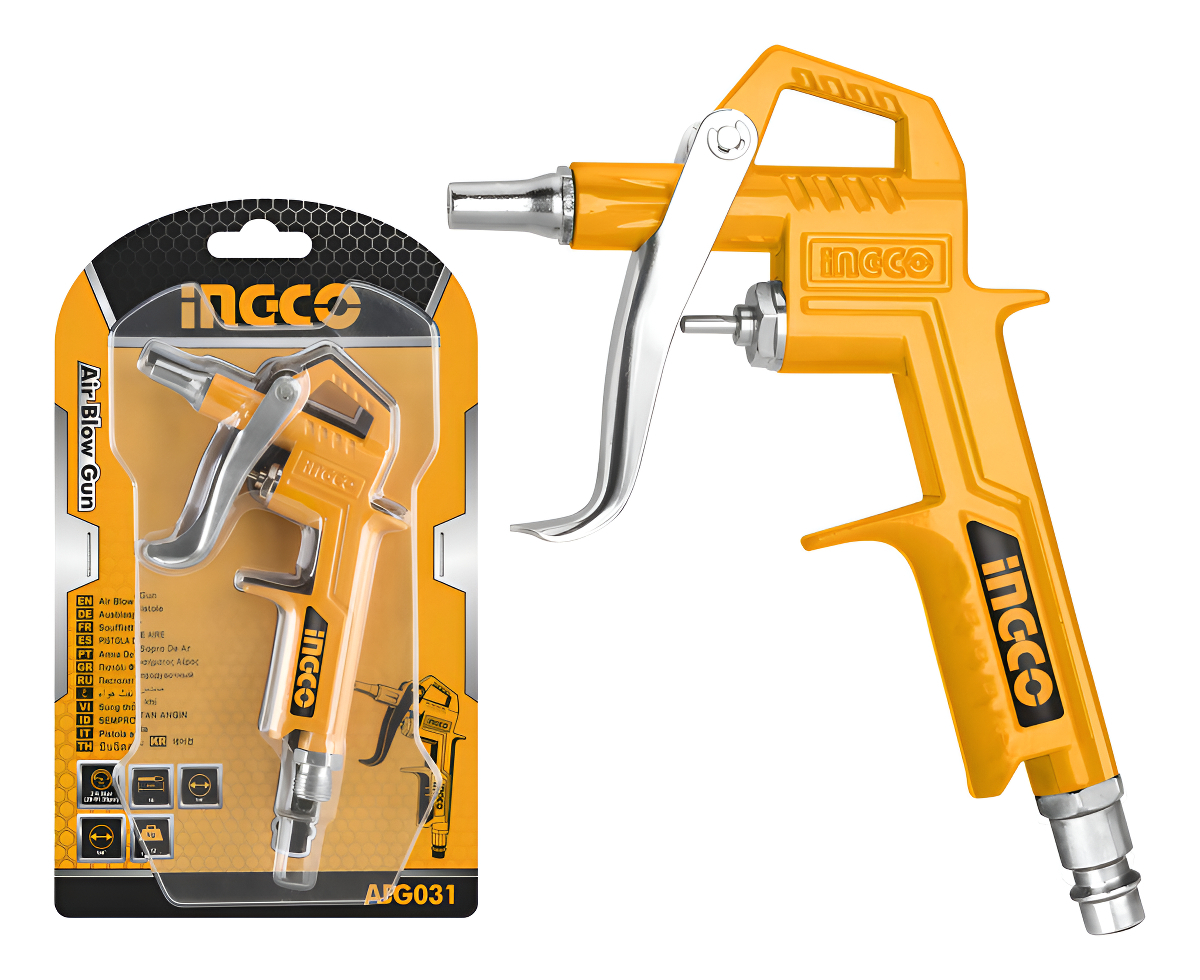Pistola Aire Sopletear Abg031.1 Ingco