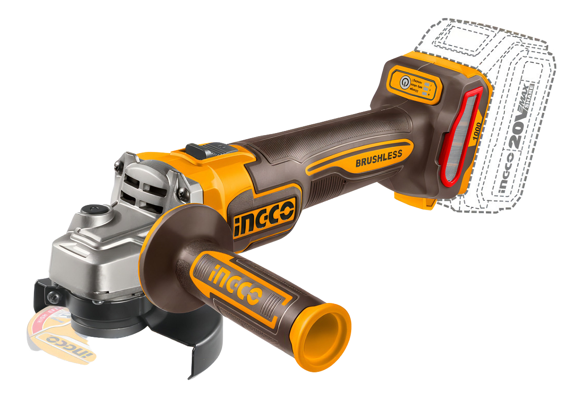 Amoladora Angular Ingco Cagli27153 De 50 60 A Bateria