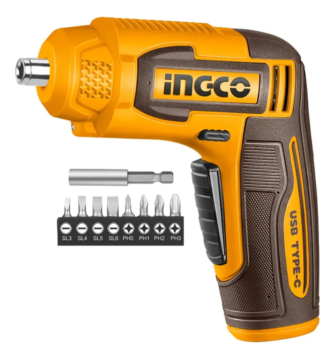 Ingco Atornillador Eléctrico 4nm 4v Con Estuche Y Puntas - Imagen 3
