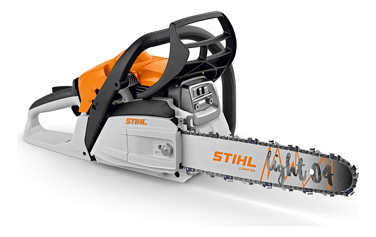 Motosierra Sabre Ms 212 Stihl De Gasolina, 2,4 Cv, 40 Cm, Color Blanco Con Naranja - Imagen 2