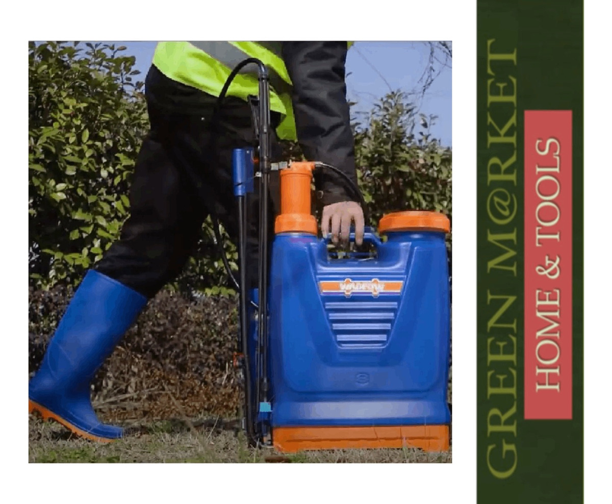 Mochila Pulverizador Fumigador 16 Litros Wadfow Wks1516 Color Azul - Imagen 9