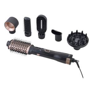 Cepillo Secador 6 En 1 Ks-ca6 Mi Casa Color Negro