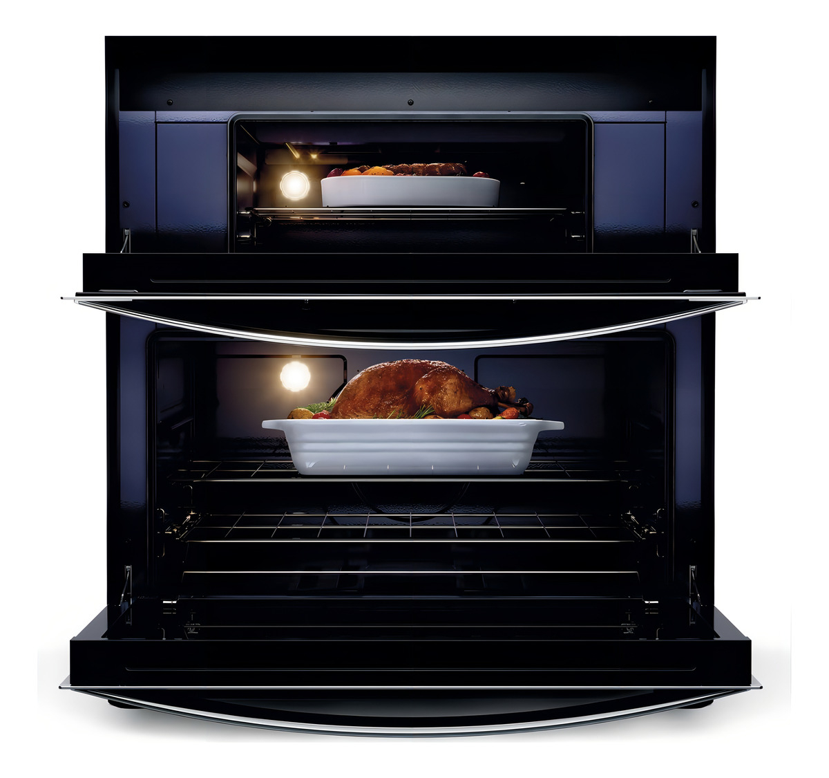 Cocina Whirlpool 5 Hornallas Inox Encendido Luz Doble Horno - Imagen 2