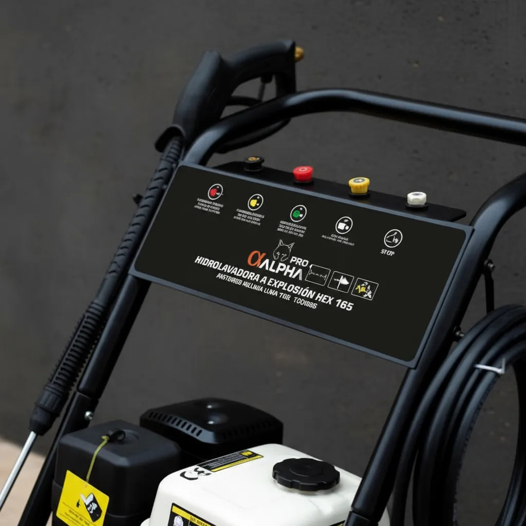 Hidrolavadora Eléctrica 4t 6,5hp 152bar Alpha Pro Hex765 - Imagen 3